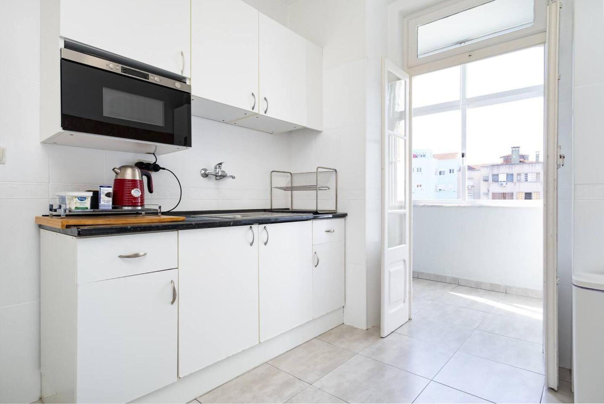 Apartment Spacious In 120 M² Fireplace Lissabon